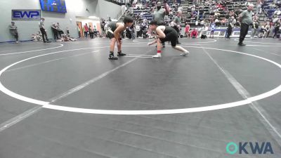 120 lbs Rr Rnd 3 - Israel Garcia, OKC Saints Wrestling vs MaminaKowa Warrior, Tecumseh Youth Wrestling