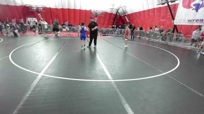108 lbs 1st Place Match - Bode Hutchinson, Jack Pine Savage vs Krew Leisgang, Askren Wrestling Academy
