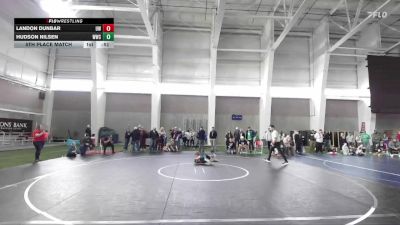 43 lbs 5th Place Match - Landon Dunbar, Uintah Wrestling vs Hudson Nilsen, Westlake Wrestling Club
