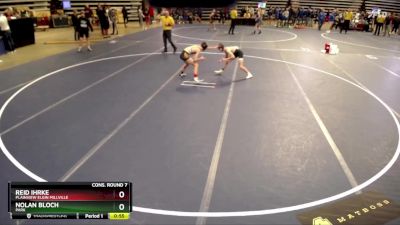 107 Championship Bracket Cons. Round 7 - Nolan Bloch, Park vs Reid Ihrke, Plainview Elgin Millville