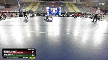 165 lbs Cons. Round 6 - Evan G. Manzo, Etiwanda High School Wrestling vs Ben Smith, Sanderson Wrestling Academy