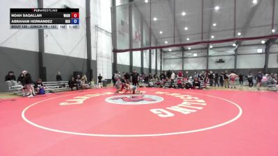 Junior FK - 157 lbs Quarters - Abraham Hernandez, North County Grapplers vs Noah Saqallah, Washington