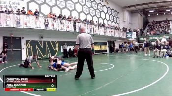 157 lbs Cons. Semi - Christian Friel, Hoover (North Canton) vs Abel Bolyard, Louisville