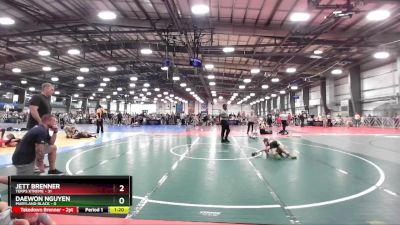 72 lbs Rd# 10- 4:00pm Saturday Final Pool - Daewon Nguyen, Maryland BLACK vs Jett Brenner, Terps Xtreme