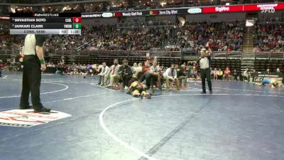 3A-144 lbs Cons. Semi - Sevastian Soto, Carlisle vs JahKari Clark, Valley, West Des Moines