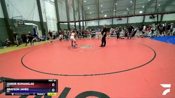 175 lbs Cons. Round 4 - Junior Bumanglag, CA vs Grayson James, WA