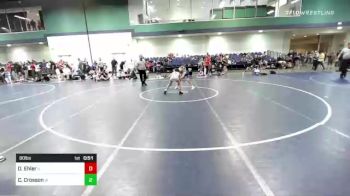 80 lbs Consi Of 8 #2 - Devin Ehler, IL vs Cain Crosson, IA