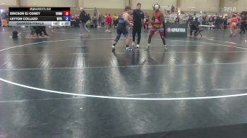 144 lbs Quarterfinal - Ericson Ej Coney, Youth Impact Center Wrestling Club vs Leyton Collazo, Well Trained