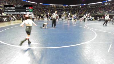 50 lbs Round Of 16 - Sawyer Taylor, Burgettstown vs Jack Fitzgerald, Kiski Area