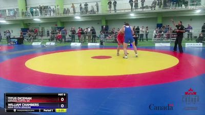 92kg Cons. Round 2 - Titus Diceman, National Capital WC vs William Chambers, Nova Scotia Dragons