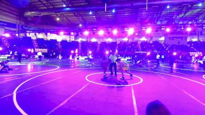 95 lbs 5th Place - Charlie Haneborg, Midwest Destroyers vs Brock Penrod, Miles City WC