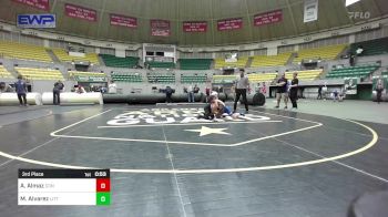 75 lbs 3rd Place - Alan Almaz, Conway Wrestling Club vs Manny Alvarez, Little Rock Wrestling Club