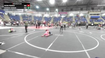 62 lbs Consolation - Julisa Franco, Duran Elite vs Maddox Vassar, Palmer Divide