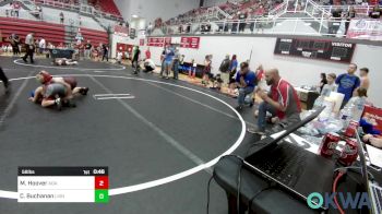 58 lbs Quarterfinal - Madden Hoover, Ada Youth Wrestling vs Cayson Buchanan, Lions Wrestling Academy