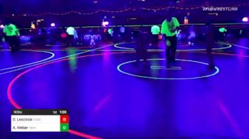 90 lbs Consi Of 8 #2 - Dayson Leschnik, Ridge WC vs Alexander Weber, Paynesville