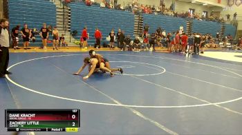 157 lbs Round 4 (4 Team) - Dane Kracht, Social Circle vs Zachery Little, Summit