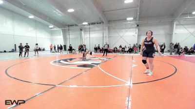 190 lbs Rr Rnd 1 - Fiona Schalk, Ponca City LadyCat Wrestling vs Emma Rose Best, Choctaw Girls A