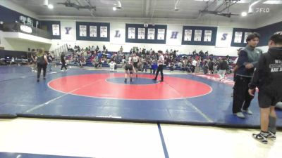140 lbs 3rd Place Match - Ethan Villagran, Centennial Corona vs Abram Juarez, Upland High School
