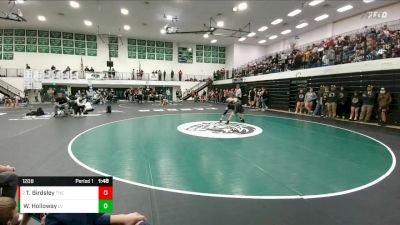 120B Round 1 - Tannen Birdsley, Thermopolis vs Wyatt Holloway, Lander Valley