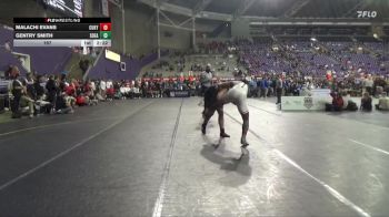 197 lbs Quarters & 1st Wb (16 Team) - Malachi Evans, Cumberlands (Ky.) vs Gentry Smith, Southeastern