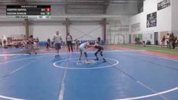80 lbs 3rd Place - Cooper Happel, EsteBuilt vs Colton Stahlin, Shore Thing WC