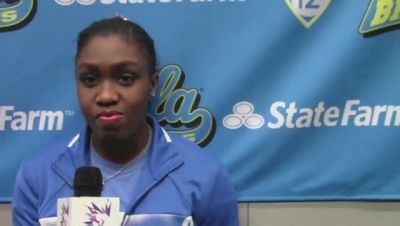 UCLA Freshman Hallie Mossett realizing her strength