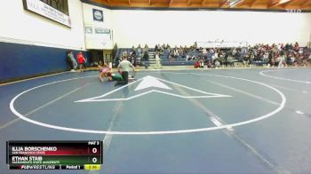 165 lbs Cons. Semi - Illia Borschenko, San Francisco State vs Ethan Staib, Sacramento State University