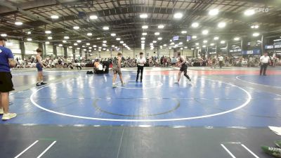 132 lbs Rr Rnd 1 - James Algeo, Doughboy Gold - HSB vs Dax Kline, Elite Athletic Club Bad Boys - HSB