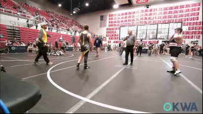 Consolation - Kade Yoder, Weatherford Youth Wrestling vs Oaklen Lackey, Tecumseh Youth Wrestling