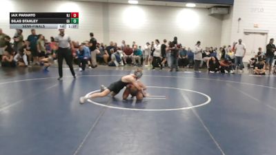 105 lbs Semifinal - Jax Paranto, NJ vs Silas Stanley, GA