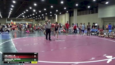 140 lbs Semis & Wb (16 Team) - Joe Holt Jr, Alabama Elite Gold vs Dewaune Peters, Team Misfits