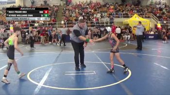 72 lbs Cons. Round 2 - Kyree Williams SW6, Team AI vs Max Frank NE3, BOM2