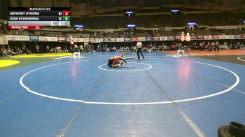 174 lbs Quarters & Wb (16 Team) - Josh Echeverria, Newberry College vs Anthony Sykora, MSU Moorhead