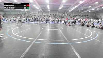 127 lbs Rr Rnd 1 - Beau Heniser, Indiana Outlaws Silver vs Caleb Stanley, Estebuilt WC