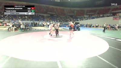 3A Boys 165 lbs Cons. Semi - Dane Flora, Sutherlin Boys vs Camaron Houston, Coquille Boys