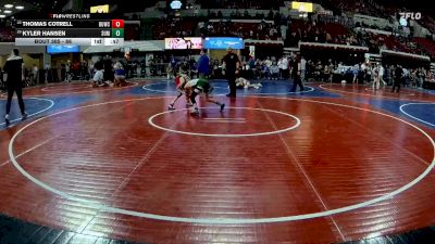 86 lbs Cons. Round 4 - Thomas Cotrell, Glasgow Wrestling Club vs Kyler Hansen, Bonneville Wrestling