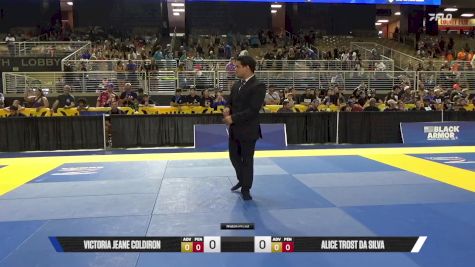 Victoria Jeane Coldiron vs Alice Trost Da Silva 2025 Pan Kids Jiu-Jitsu IBJJF Championship
