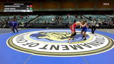 165 lbs Consi Of 16 #2 - Justice Schultheis, Yukon vs Kaleo Garcia, Gilroy