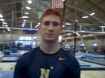 Navy Sophomore Mitchell Larios on the team's strong performance at the Navy Open