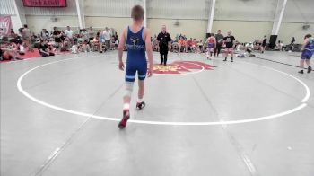 95 lbs Rr Rnd 3 - Noah Losey, Team Alien 1 vs Eli Oberheim, The Hunt Wrestling Club