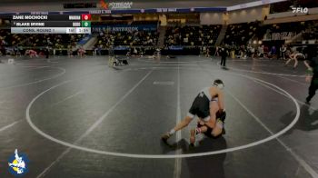 138 lbs Cons. Round 1 - Blake Irvine, Don Bosco vs Zane Mochocki, Woodstock (Marian)