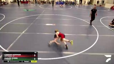 80 lbs Round 1 (6 Team) - Parker Myers, St. Francis vs Connor Hoffman, New Prague