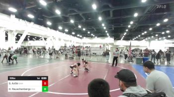 58 lbs Semifinal - Sebastian Axtle, Savage House WC vs Hunter Rauschenberger, Pomona Elite