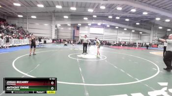 5-113 lbs Quarterfinal - Josiah Irizarry, Tallwood vs Anthony Swink, Prince George