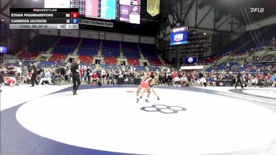 113 lbs Cons. Rd Of 32 - Ethan Phanmanivong, MN vs Cameron Jackson, CA