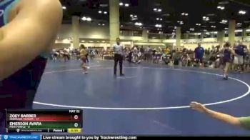 120 lbs Round 7 (10 Team) - Bella Spohn, MXW Purple vs Kylee Plowman, Nebraska Tsunami