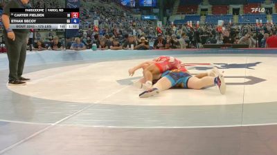 175 lbs Cons. Sub-rd Of 16 - Carter Fielden, IN vs Ethan Secoy, GA