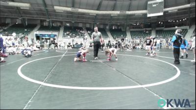 49 lbs Rr Rnd 1 - Geronimo Tecumseh II, Mojo Grappling Academy vs Barrett Smith, TTWC Cream