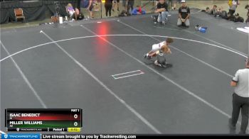 58 lbs Cons. Round 2 - Miller Williams, AZ vs Isaac Benedict, IA