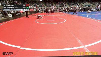 66 lbs 5th Place - Blair Halsted, Sebolt Wrestling Academy vs Kyleigh Danielson, Texas Elite Wrestling Club